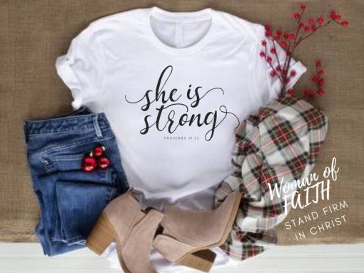 She is strong T-Shirt