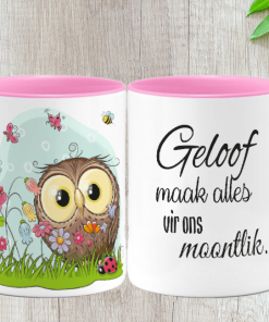 Owl Theme Printed Mugs
