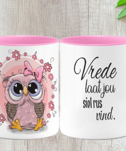 Owl Theme Printed Mugs