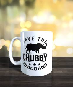 Chubby Printed Mug