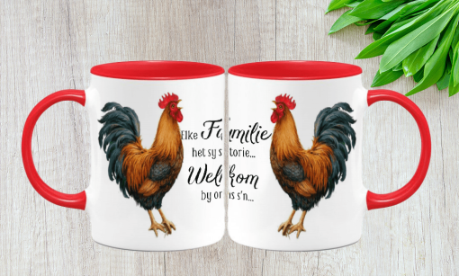 Chicken Theme Printed Mugs