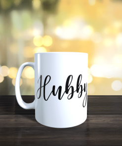 Hubby Printed mug