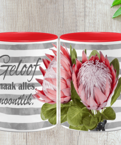 Red Protea Mugs