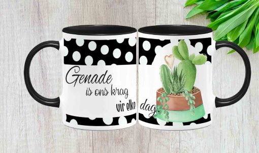Succulent Theme Printed Mugs