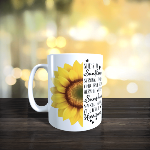 Sunflower Printed Mug