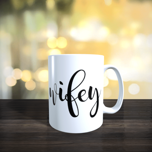 Wifey Printed Mug