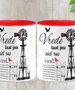 Windmill Theme Printed Mugs