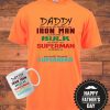 Daddy Superhero Mug & Tshirt combo