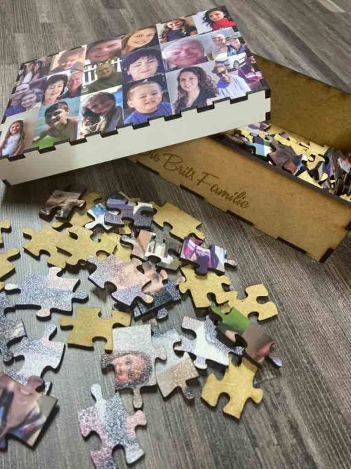 MDF Puzzles with Printed theme